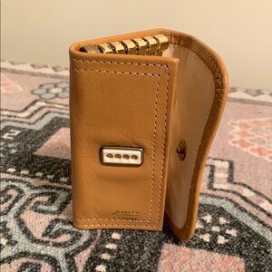 Camel Leather Key Holder